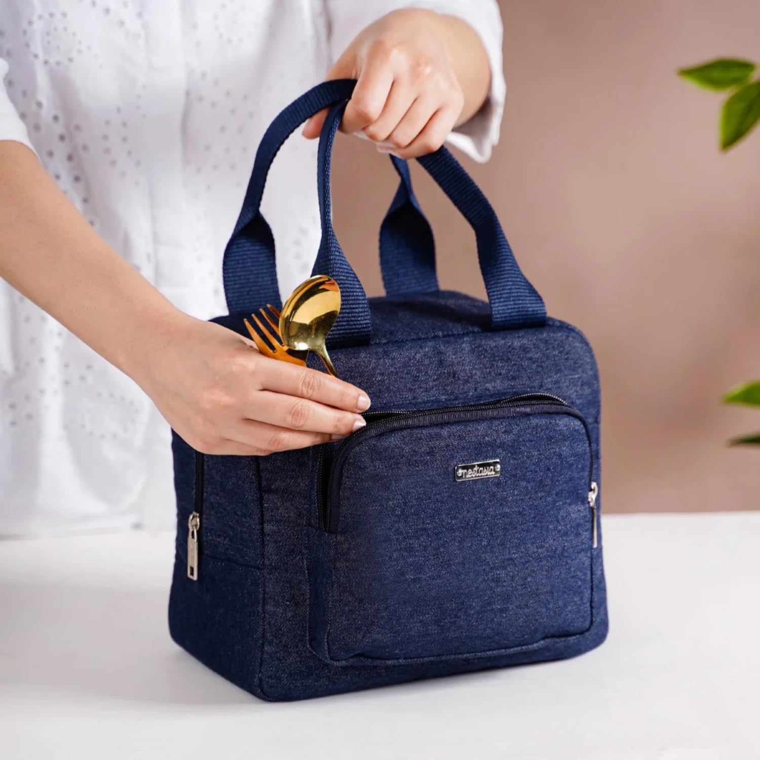 Buy Nestasia 3 Compartment Lunch Box for Women with Insulated